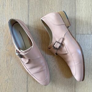 Freda Salvador Dig Monk Strap Leather Oxfords